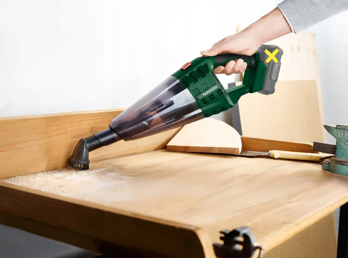 CORDLESS HANDHELD VACUUM CLEANER PARKSIDE PHSSA 20-LI D2 20V 7IN1 DRY/WET Manufacturer code YGHVWA-C97TXF9HM