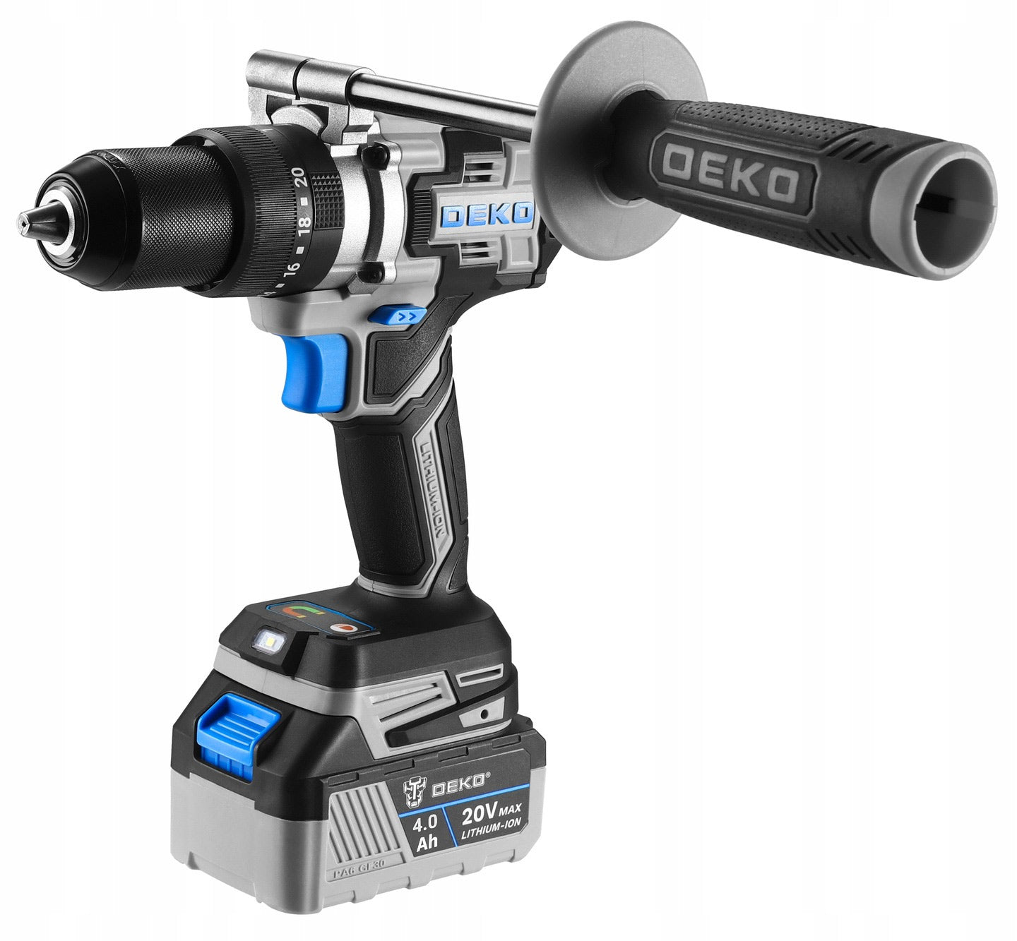 CORDLESS IMPACT DRILL 120 NM IMPACT DRILL DEKO Brand DEKO