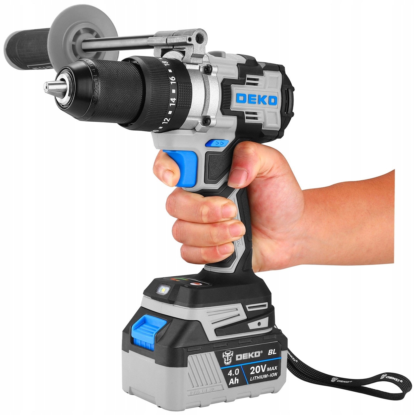 CORDLESS IMPACT DRILL 120 NM IMPACT DRILL DEKO Voltage (V) 20 V