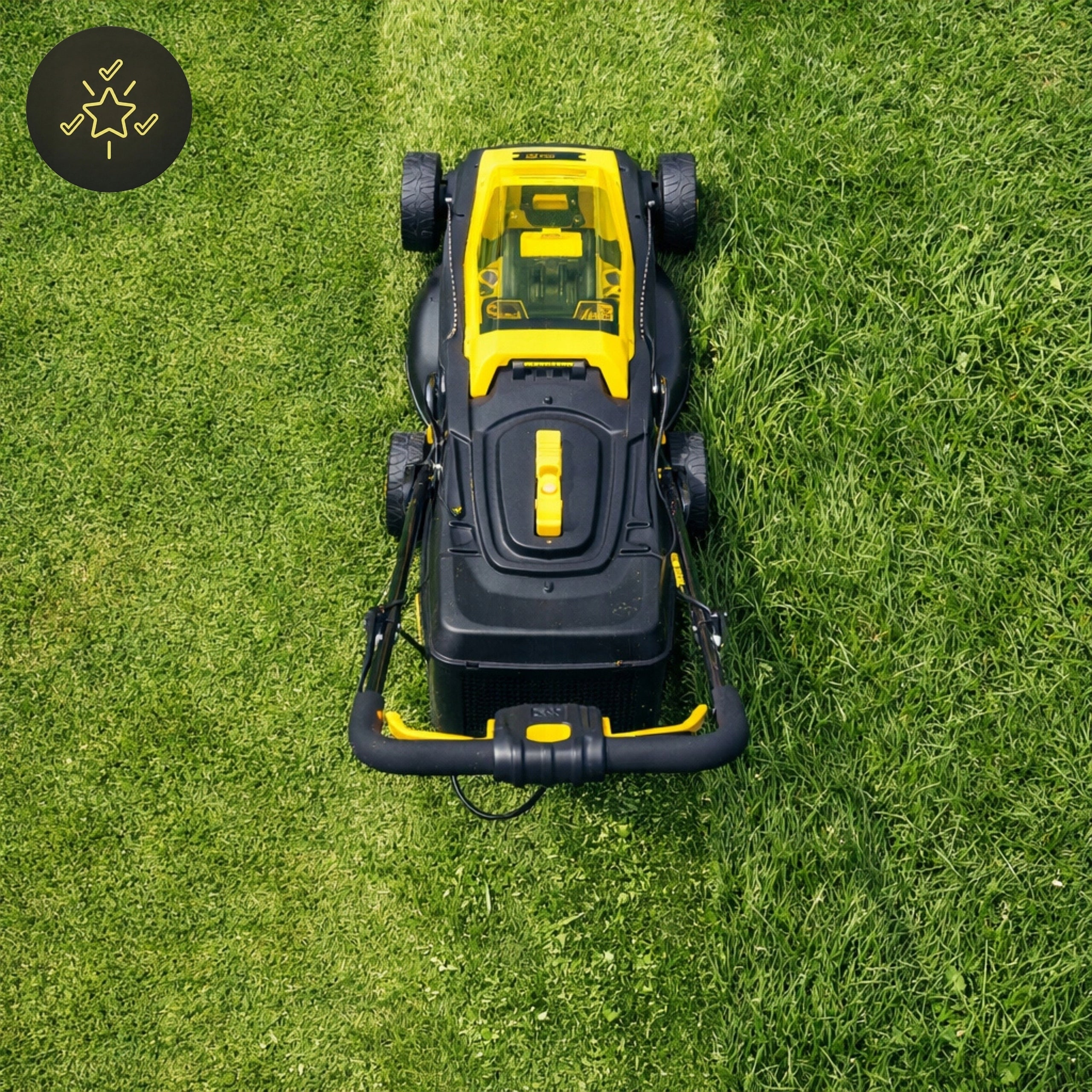 CORDLESS LAWN MOWER 32CM BASKET 30L AKU 4AH HEIGHT ADJUSTMENT Brand John Gardener