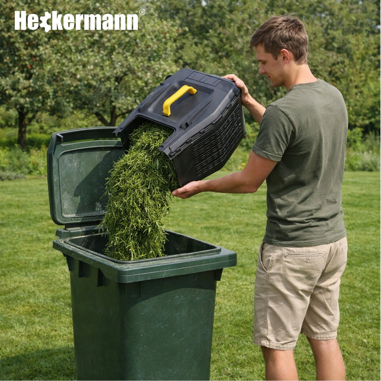 CORDLESS MOWER 41CM ELECTRIC GARDEN GRASS MOWER 40V BASKET 45L Packaging status original