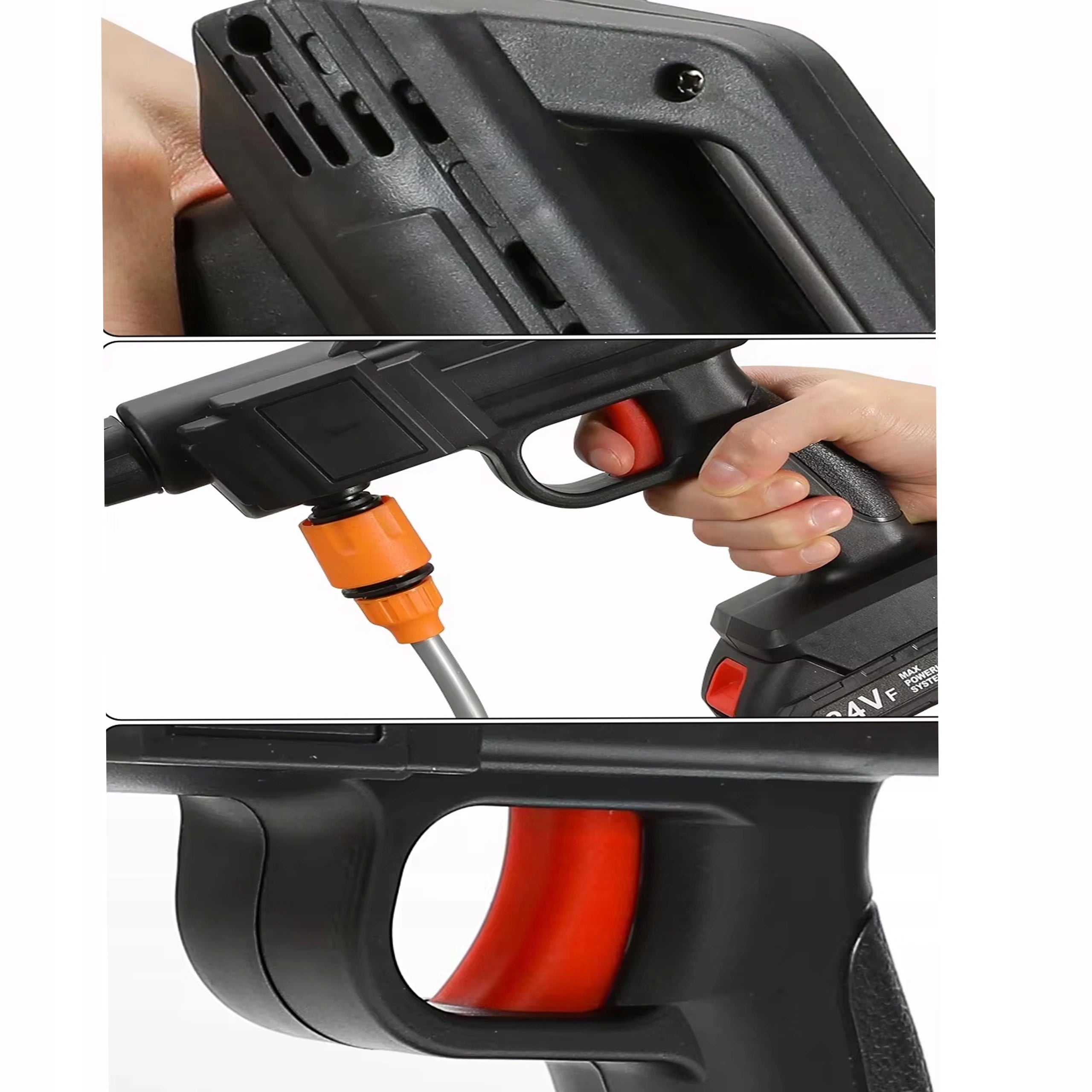 CORDLESS PRESSURE WASHER 65 BAR 2X AKU 21V FOAMER 850W SUITCASE Manufacturer code 5907419769526