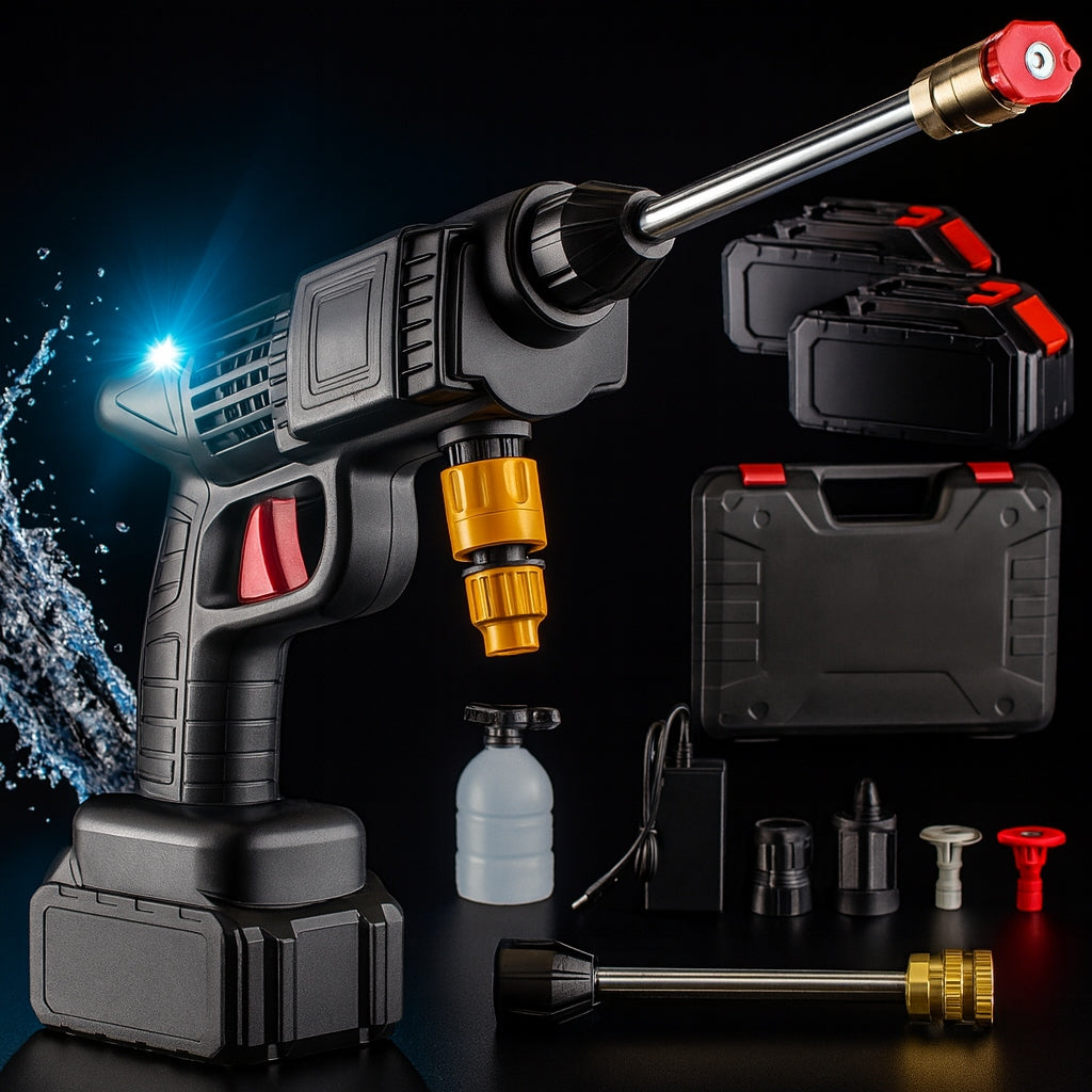 CORDLESS PRESSURE WASHER CAR WINDOW CLEANING KIT GARDEN CUBES Manufacturer code SI0000019