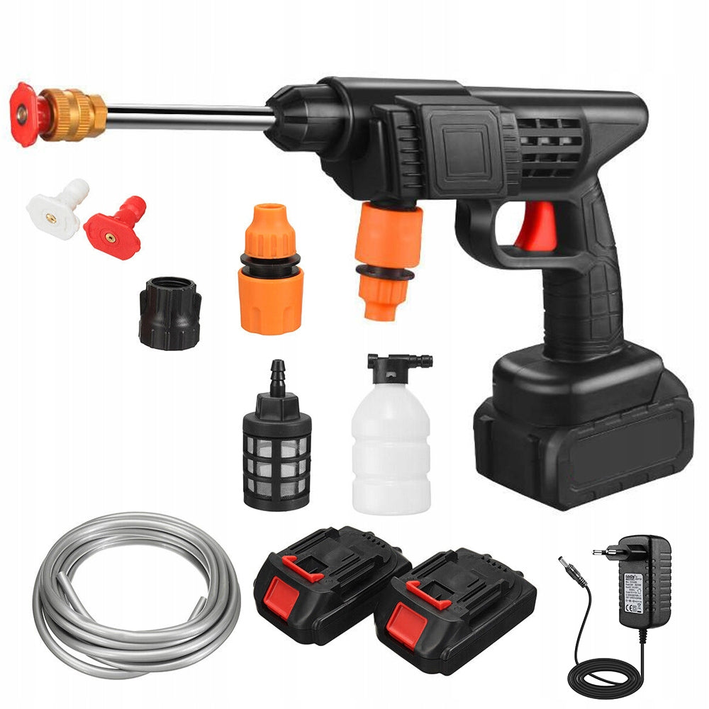 CORDLESS PRESSURE WASHER CORDLESS POWERFUL 1500W WITH 2 BATTERIES