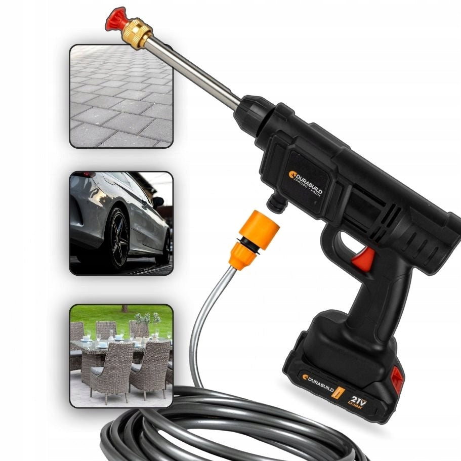 CORDLESS PRESSURE WASHER DURABUILD 30 BAR 500 IN 5 M Manufacturer code power-washer-001