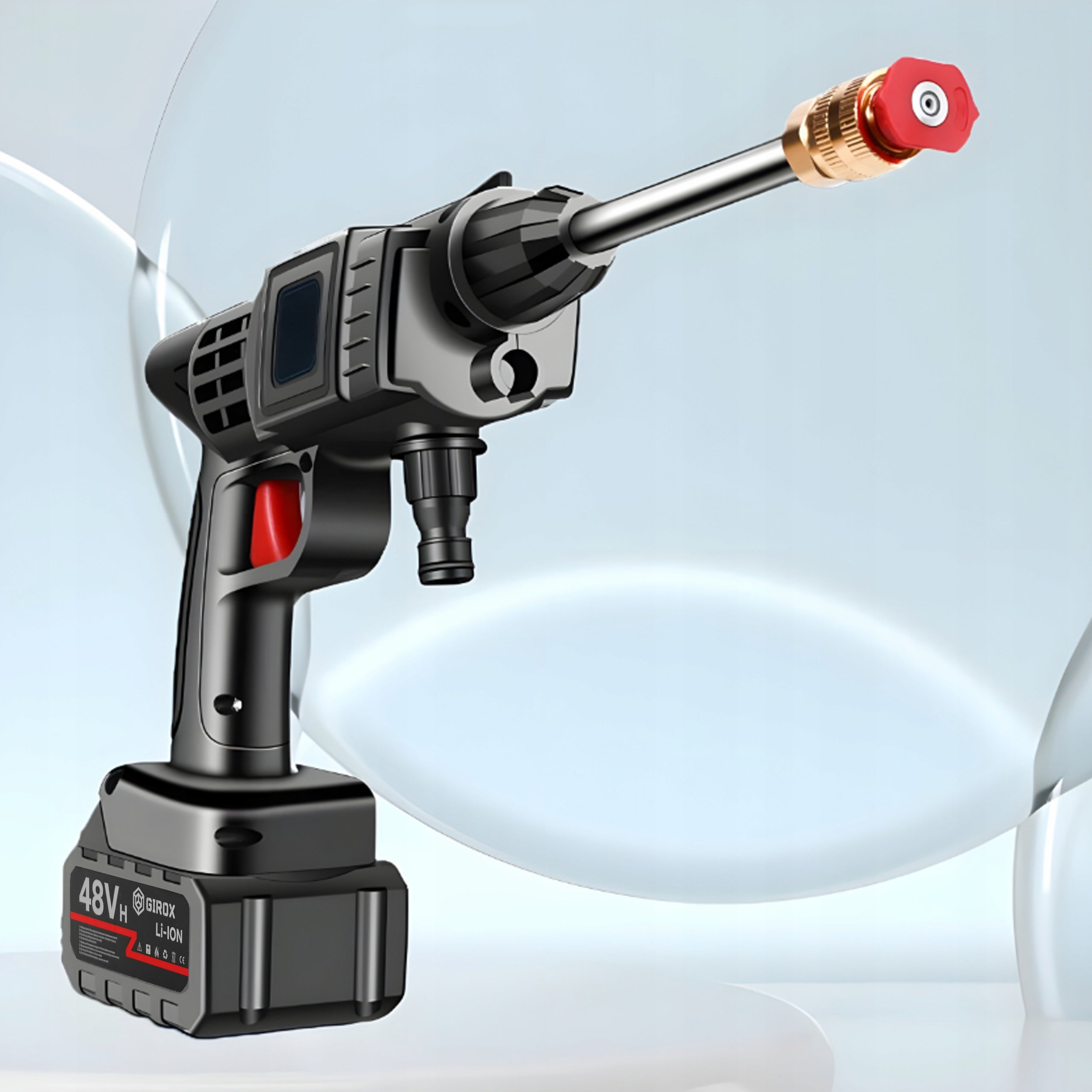 CORDLESS PRESSURE WASHER FOR GARDEN CUBE 2AKU DEWALT GLASSES Packaging status original