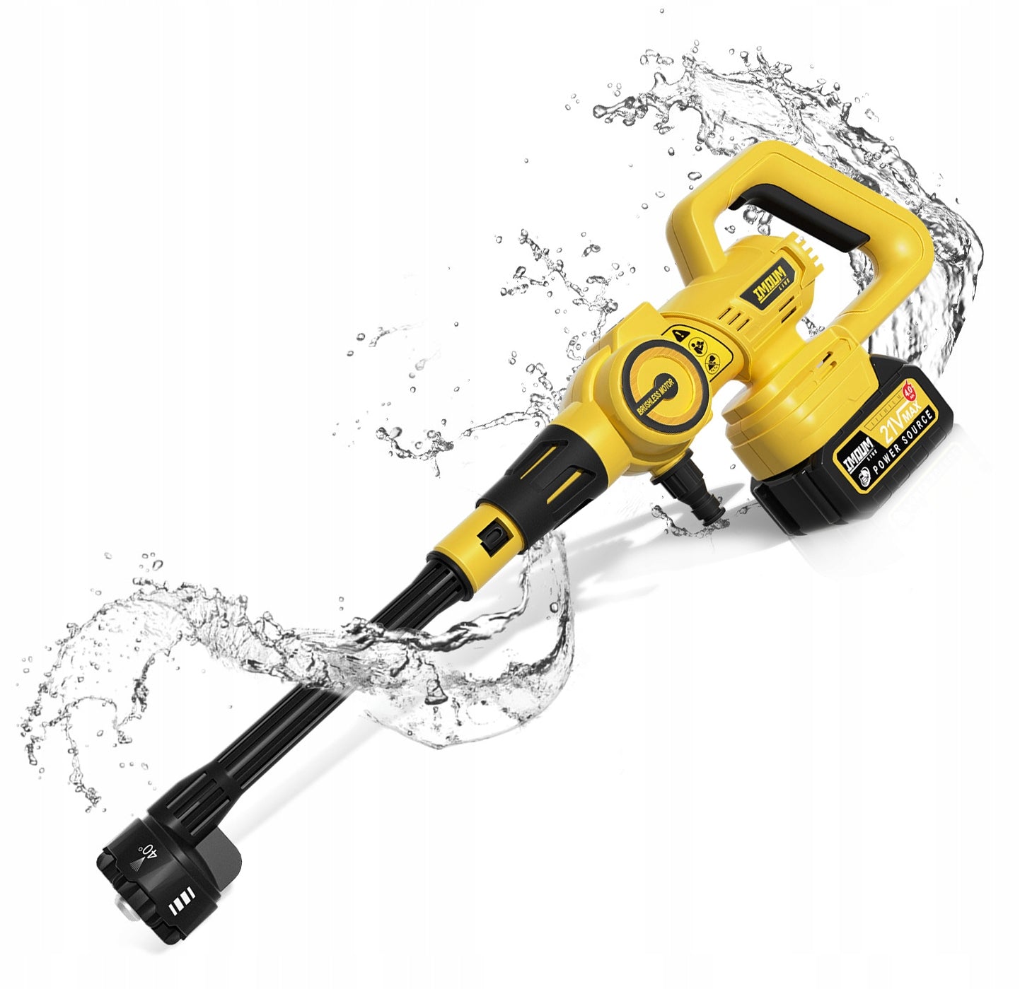 CORDLESS PRESSURE WASHER IMOUM 4Ah 21V 400W XXL SET Packaging status original