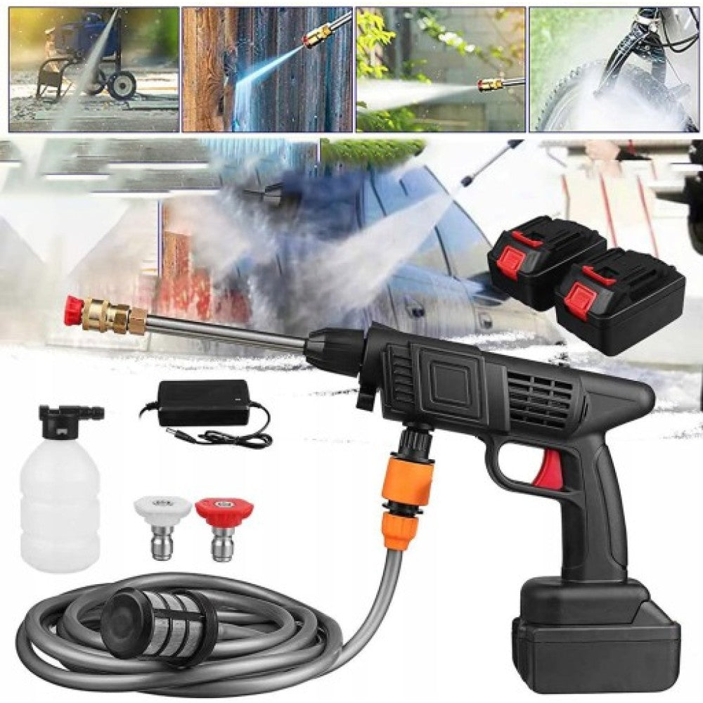 CORDLESS PRESSURE WASHER POWERFUL 1500W + 2AKU Brand no brand