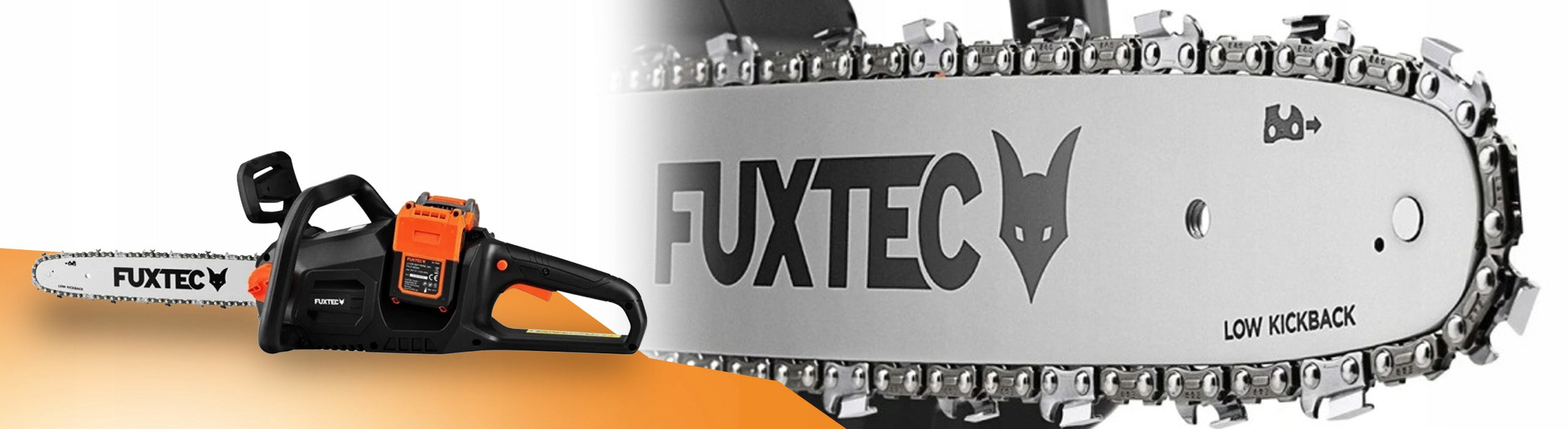 CORDLESS SAW FUXTEC 2X20V 14 INCH SET AKU WOOD SAW STRONG Chain manufacturer German