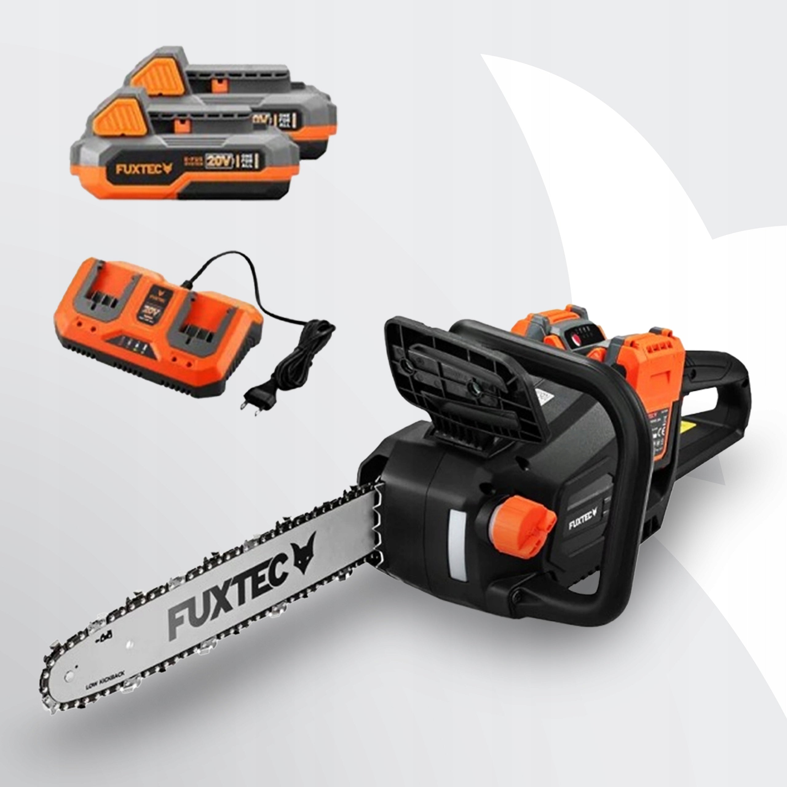 CORDLESS SAW FUXTEC 2X20V 14 INCH SET AKU WOOD SAW STRONG Maximum power 0 W