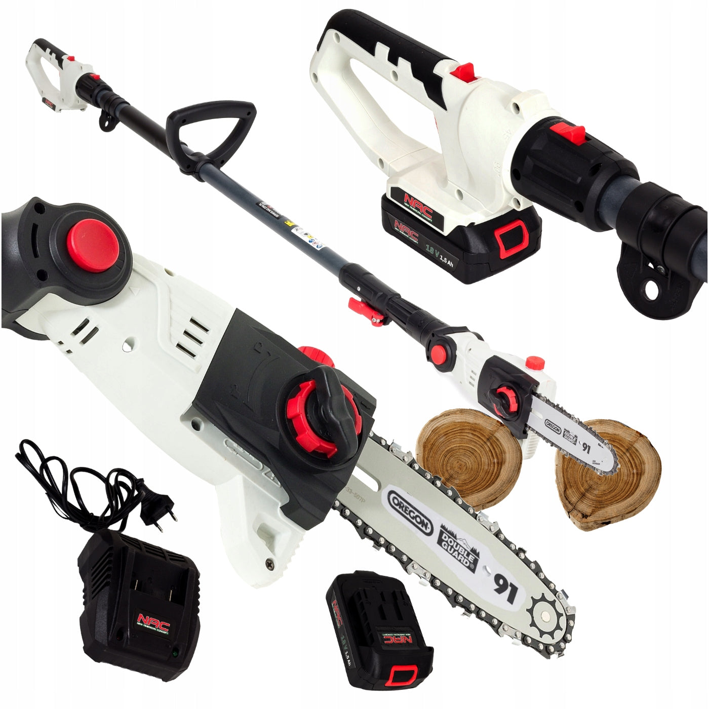 CORDLESS SAW ON BOOM NAC PCB18-AH-B15-S SAW 18V 190-270CM
