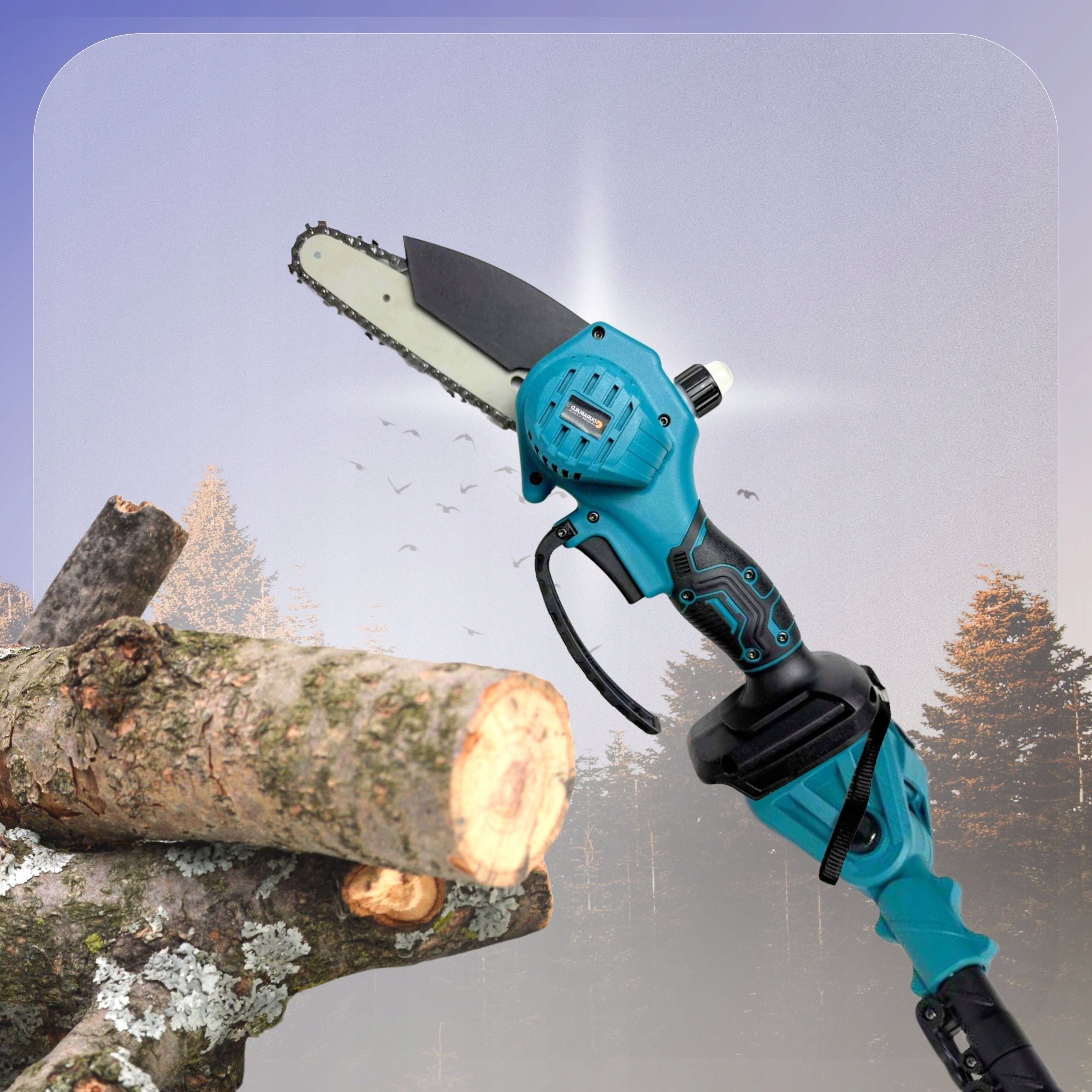 CORDLESS SAW PRUNING SHEAR ROTARY BOOM 200CM GARDEN SET 800W Manufacturer code PRN-EXT-001