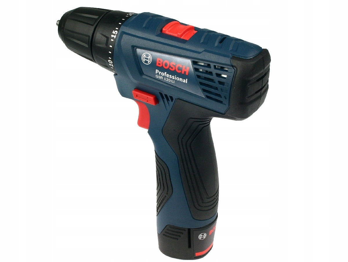 CORDLESS SCREWDRIVER 12V GSR 120-LI BOSCH 2x2,0Ah SUITCASE Brand Bosch