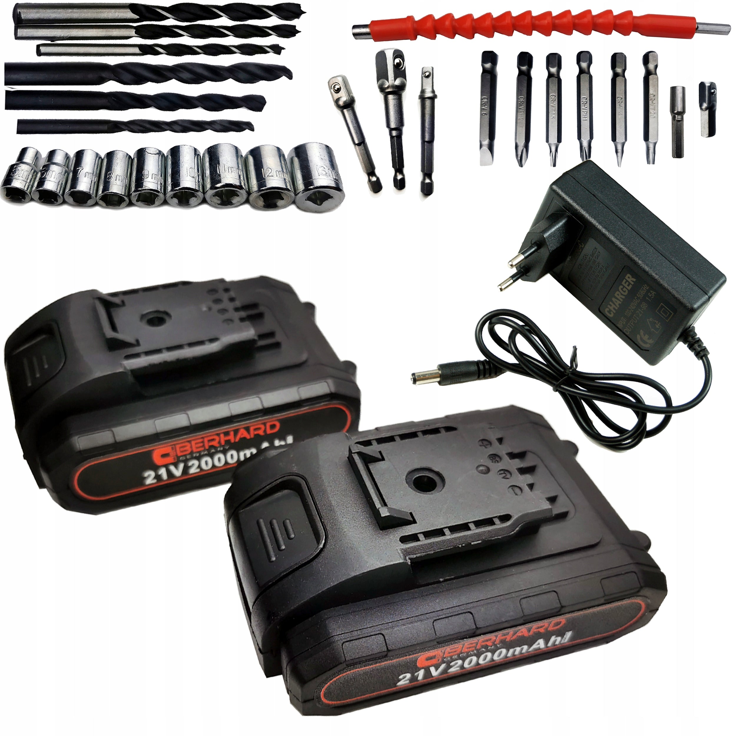 CORDLESS SCREWDRIVER 21V 2X AKU LI-ON Manufacturer code BR21