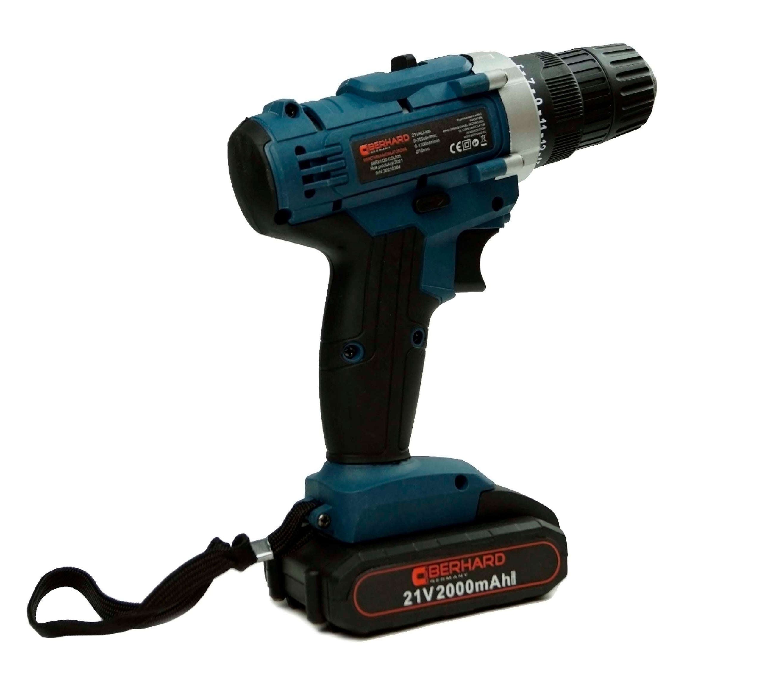 CORDLESS SCREWDRIVER 21V 2X AKU LI-ON Series BER