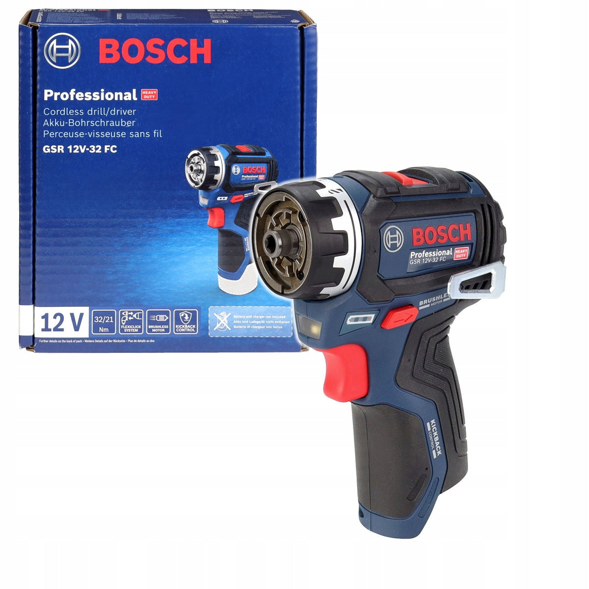 CORDLESS SCREWDRIVER GSR 12V-32 FC BOSCH BODY