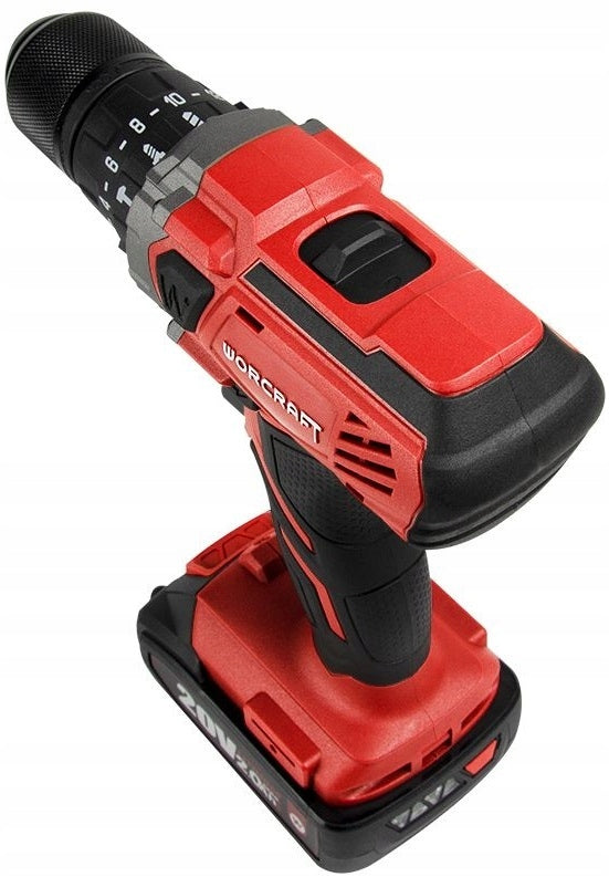 CORDLESS SCREWDRIVER Worcraft CHD-S20LIWB 40Nm 2 Gears Set of 2xAKU Battery capacity 2 Ah