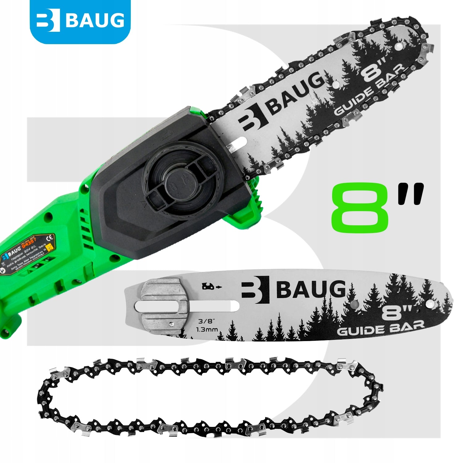 CORDLESS TELESCOPIC CHAINSAW ON BOOM HEDGE TRIMMER Manufacturer code B4357 PIŁA ŁAŃCUCHOWA TELESKOPOWA
