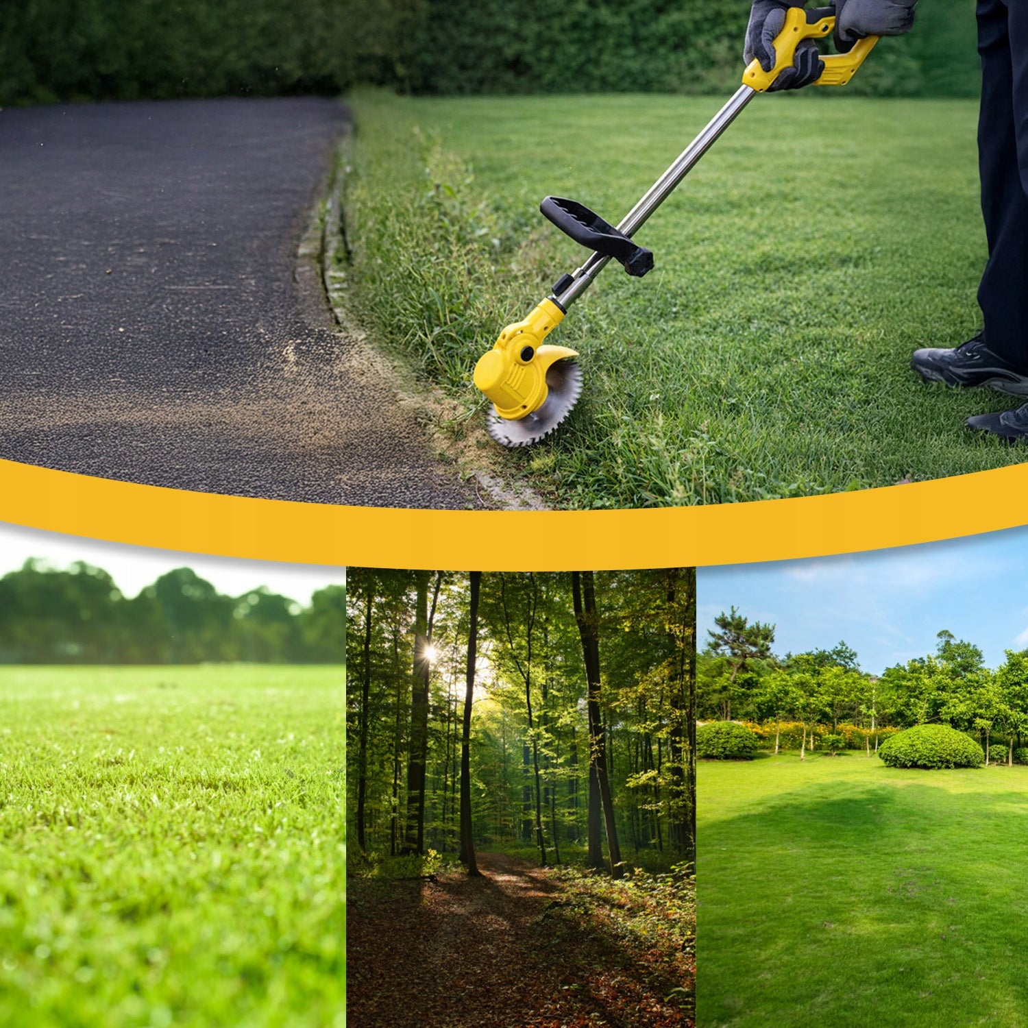 CORDLESS TRIMMER GARDEN SCYTHE GRASS TRIMMER 3x AKU SET Model podkaszarka ogrodowa wycinarka akumulatorowa