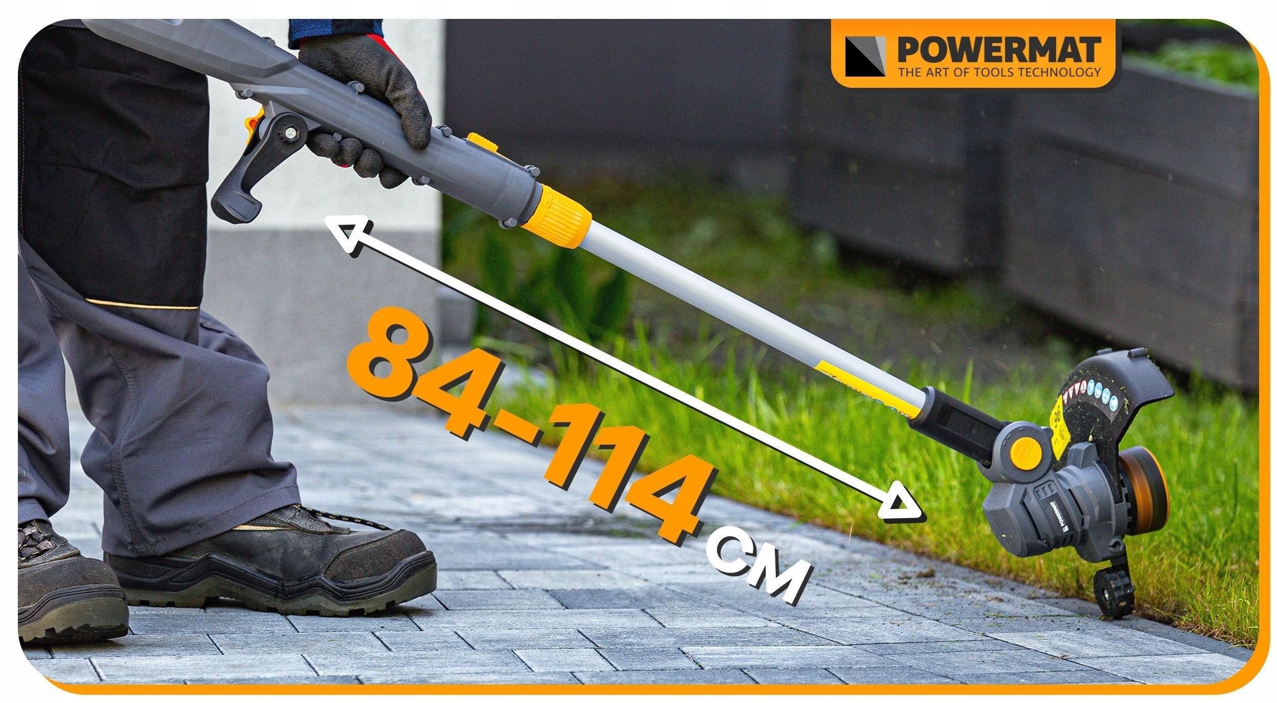CORDLESS TRIMMER SCYTHE BRUSH CUTTER 2X 21V 2AH LI-ION ADJUSTABLE PRO Kind edge trimmer