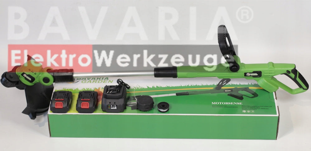 CORDLESS TRIMMER SCYTHE BRUSH CUTTER LINE HEADS 2AKU 2AH 21V 30CM Manufacturer code BVGT/2.0_ELEKTRO-SELL
