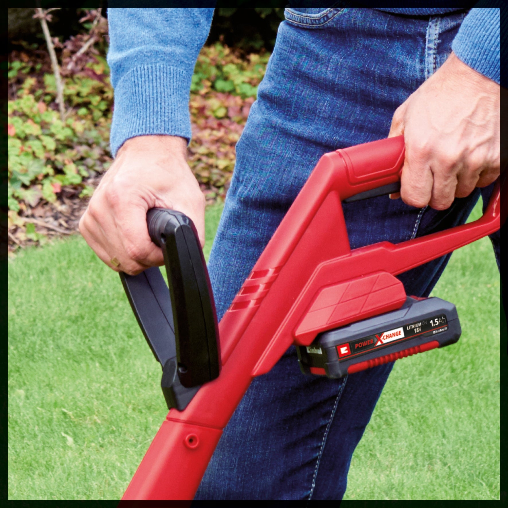 CORDLESS TRIMMER SMALL + KNIVES GC-CT 18/24 Li P-Solo EINHELL Tool weight 1.2 kg