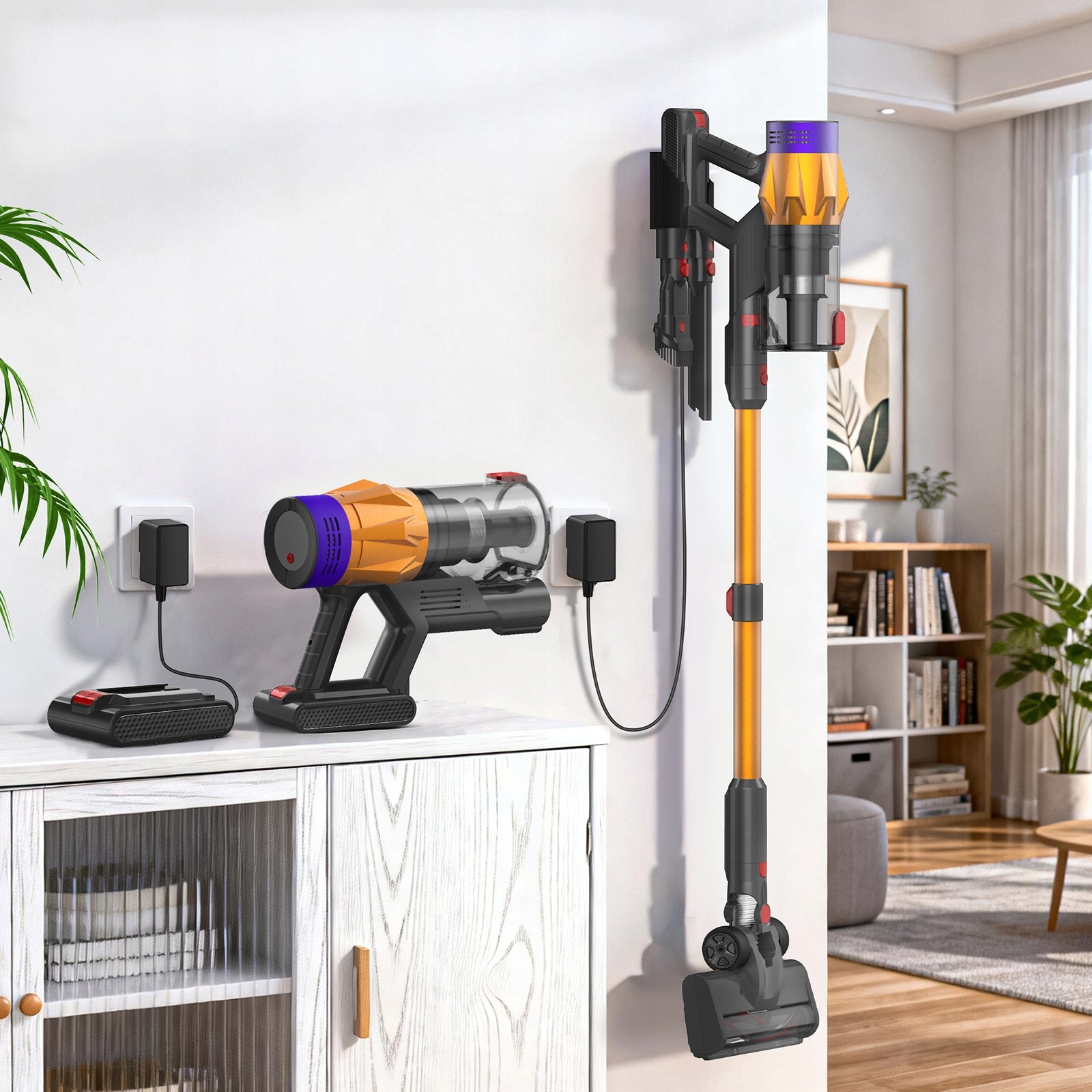 CORDLESS UPRIGHT LED VACUUM CLEANER BLOSSOM V18 550W 50KPA HOME CAR Manufacturer code V18