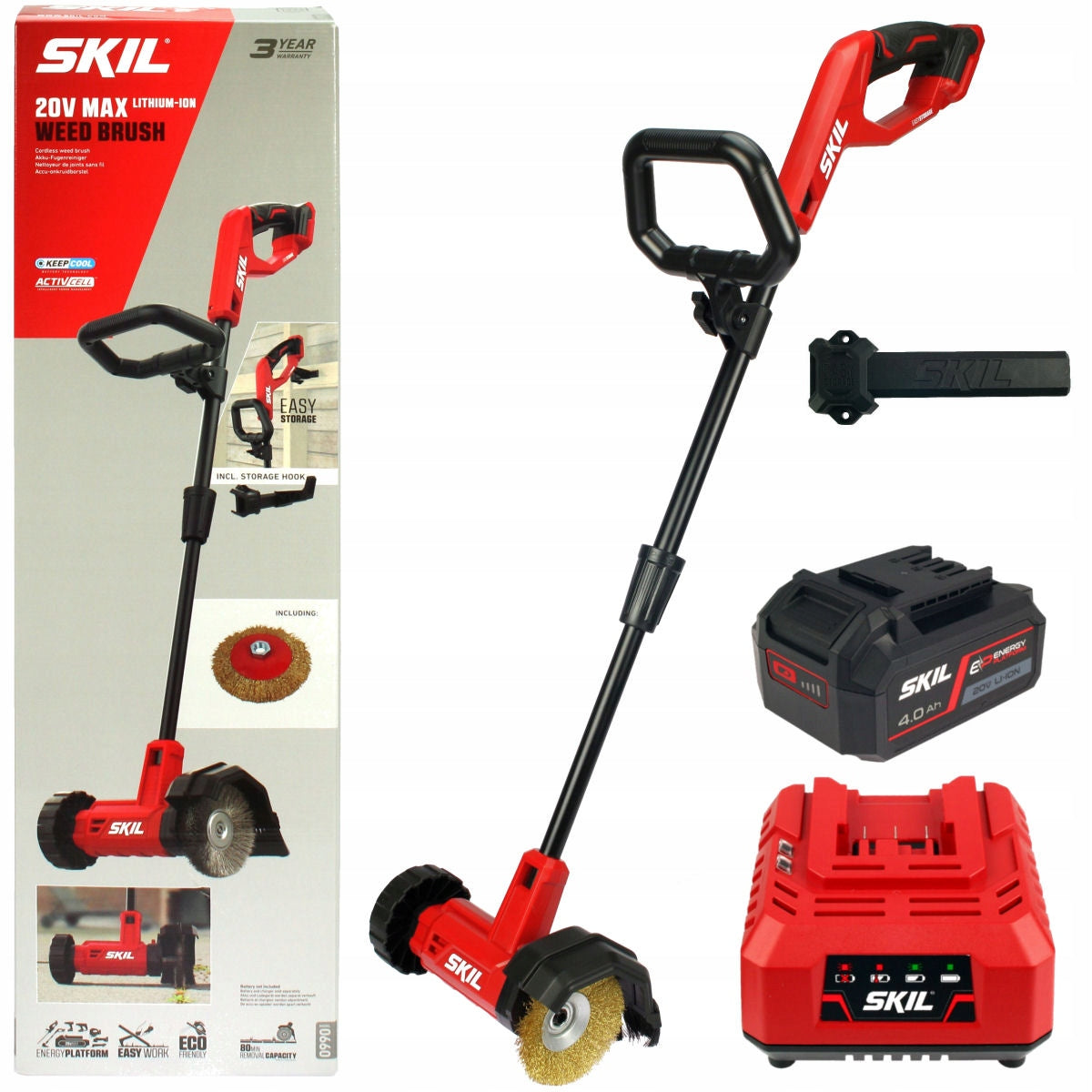 CORDLESS WEED CUTTER 20V 0660 SKIL 1x4,0Ah