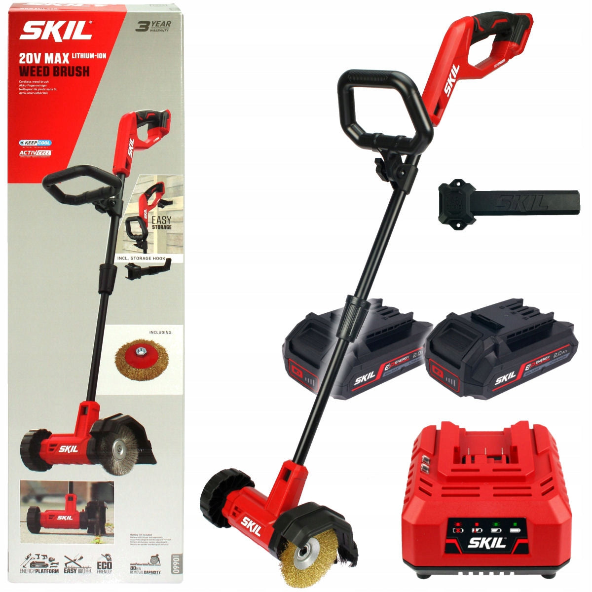 CORDLESS WEED CUTTER 20V 0660 SKIL 2x2,0Ah