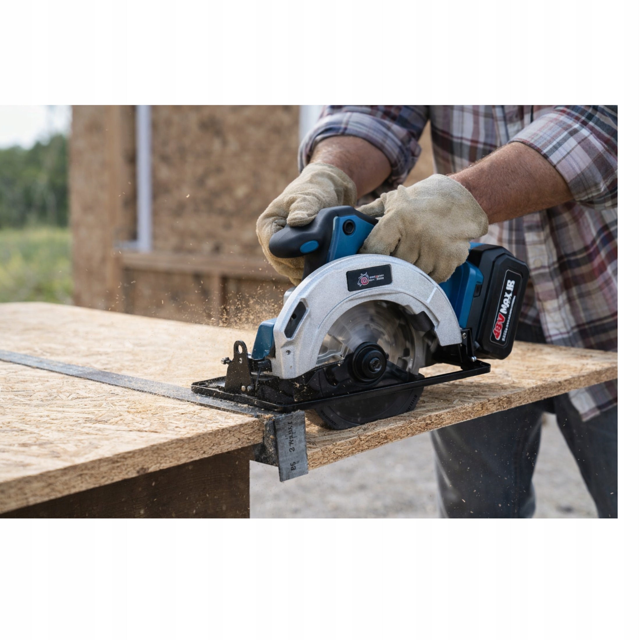 CORDLESS WOOD SAW HANDHELD CIRCULAR SAW CUTTER 185mm Packaging status original