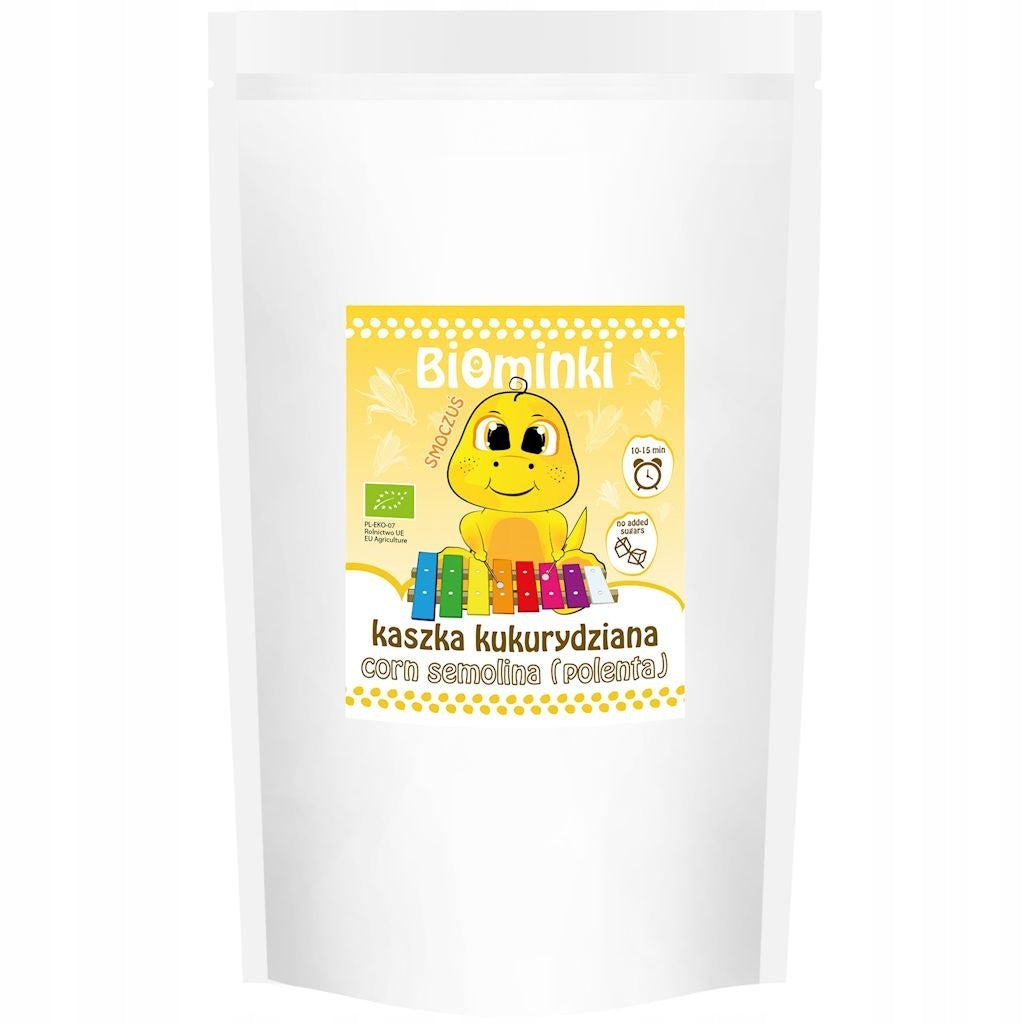 CORN PORRIDGE WITHOUT ADDED SUGARS BIO 500 g - BIOMINKI