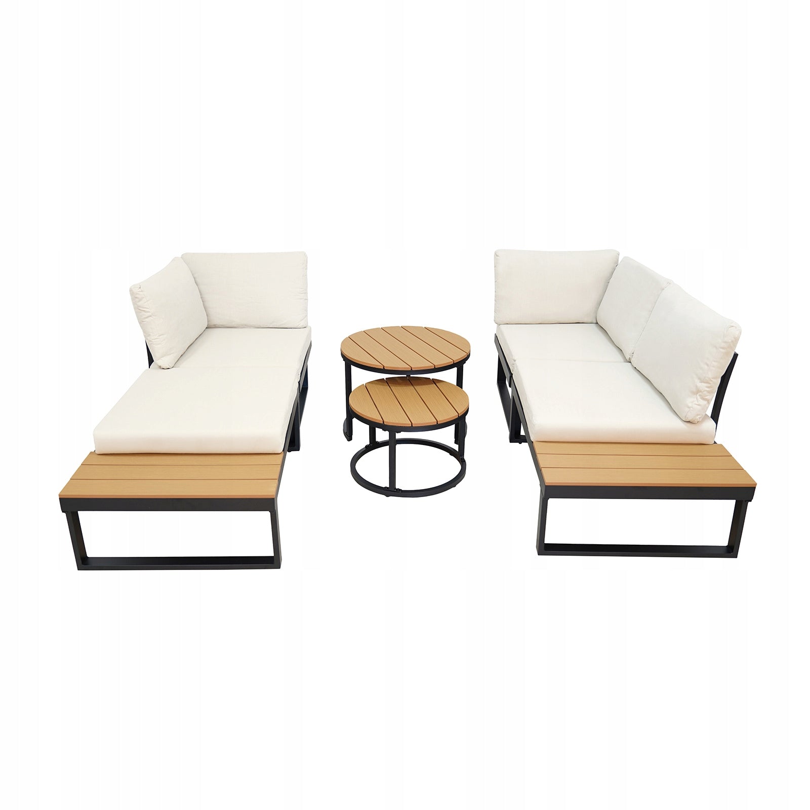 CORNER GARDEN FURNITURE SET FOR TERRACE TOLA BEIGE Manufacturer no brand