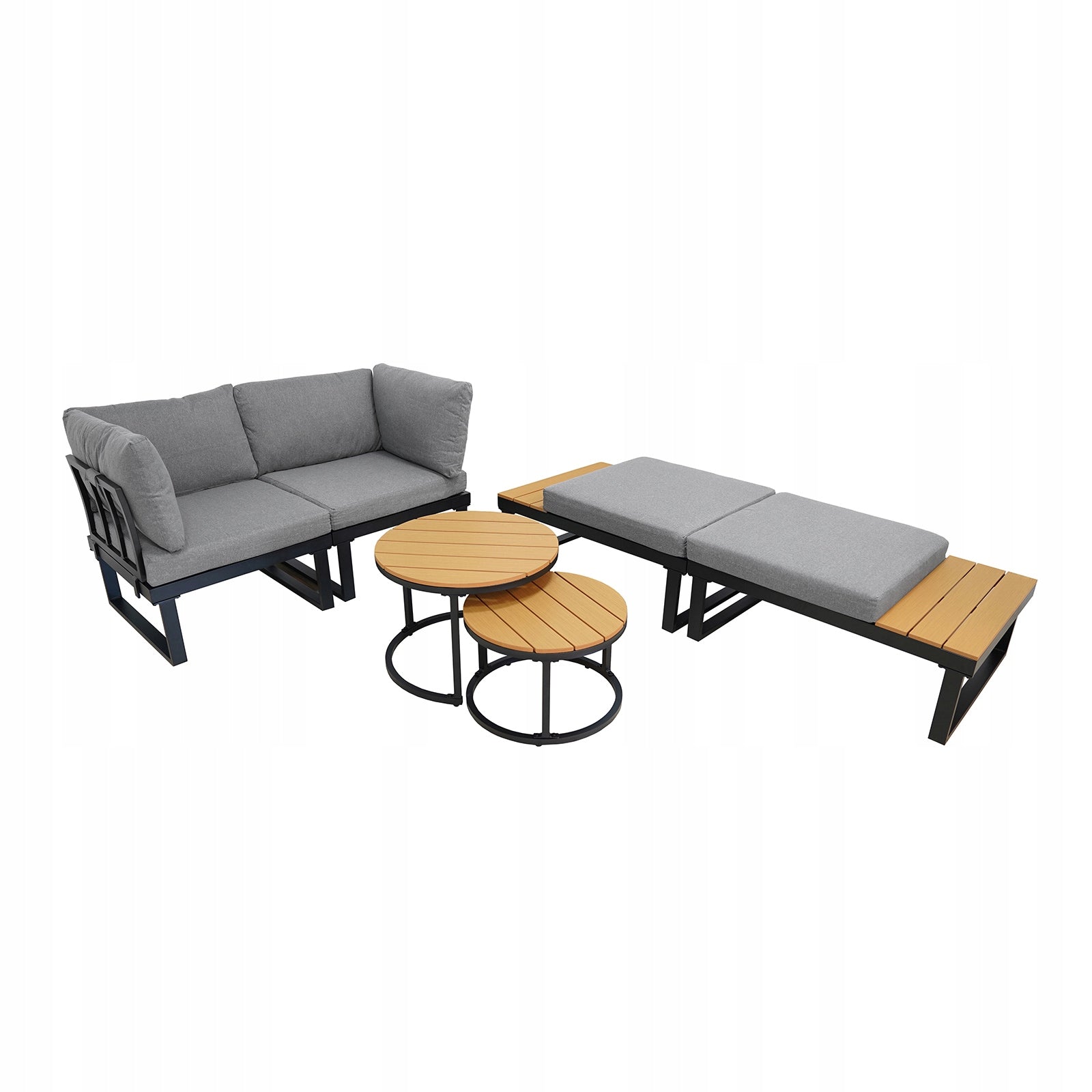 CORNER GARDEN FURNITURE SET FOR TERRACE TOLA Number of items in the set 6