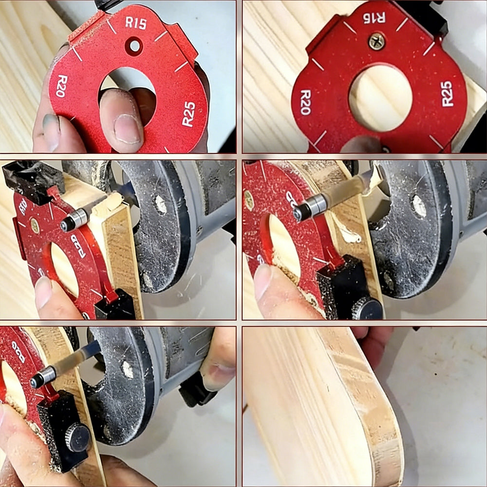 CORNER MILLING TEMPLATES FOR EDGE MILLING MACHINE 2PCS DURABLE Brand no brand