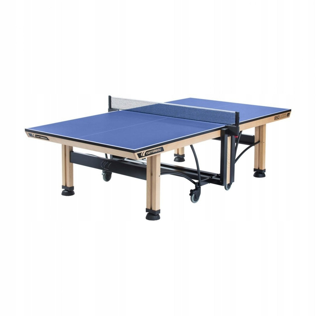 Tischtennisplatte Cornilleau 850 Wood ITTF Indoor - Blau 