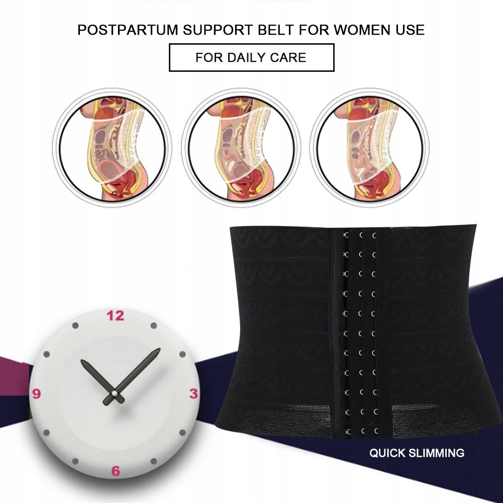 CORSET WITH BODY SHAPING BELT, BLACK M Manufacturer code NDTBG2311