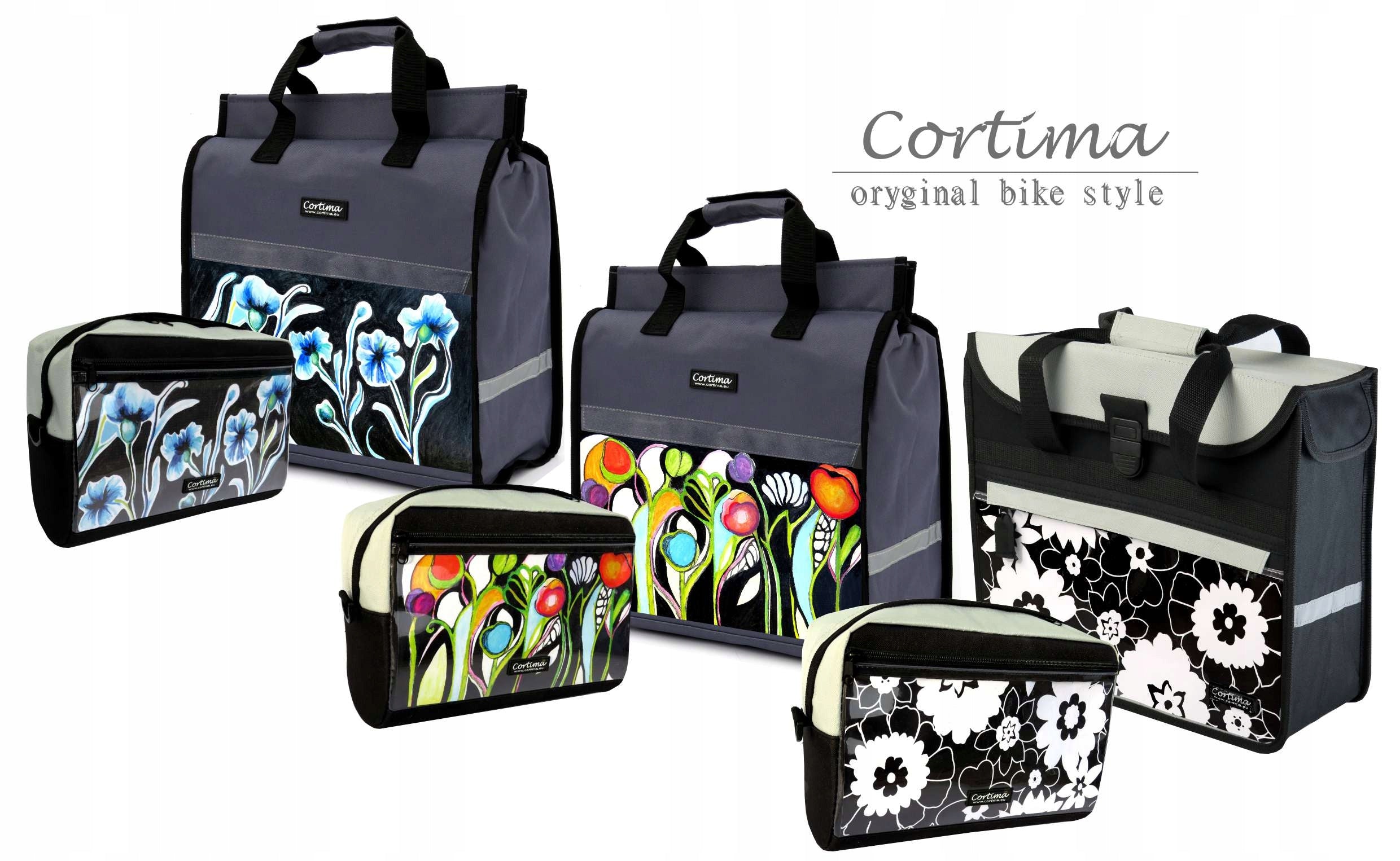 CORTIMA BICYCLE BAG BICYCLE POUCH FOR TRUNK WOMEN'S designs to choose from Color black