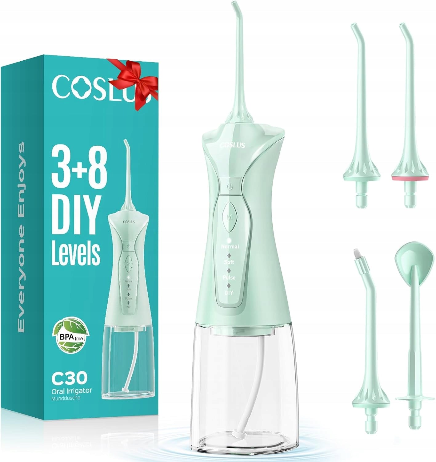 COSLUS C30 (FC5360) Tooth Irrigator 300ml 4 Modes Seledin