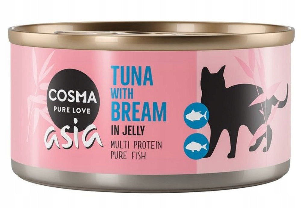 COSMA ASIA TUNA AND BREAM 6X170G Manufacturer code 914