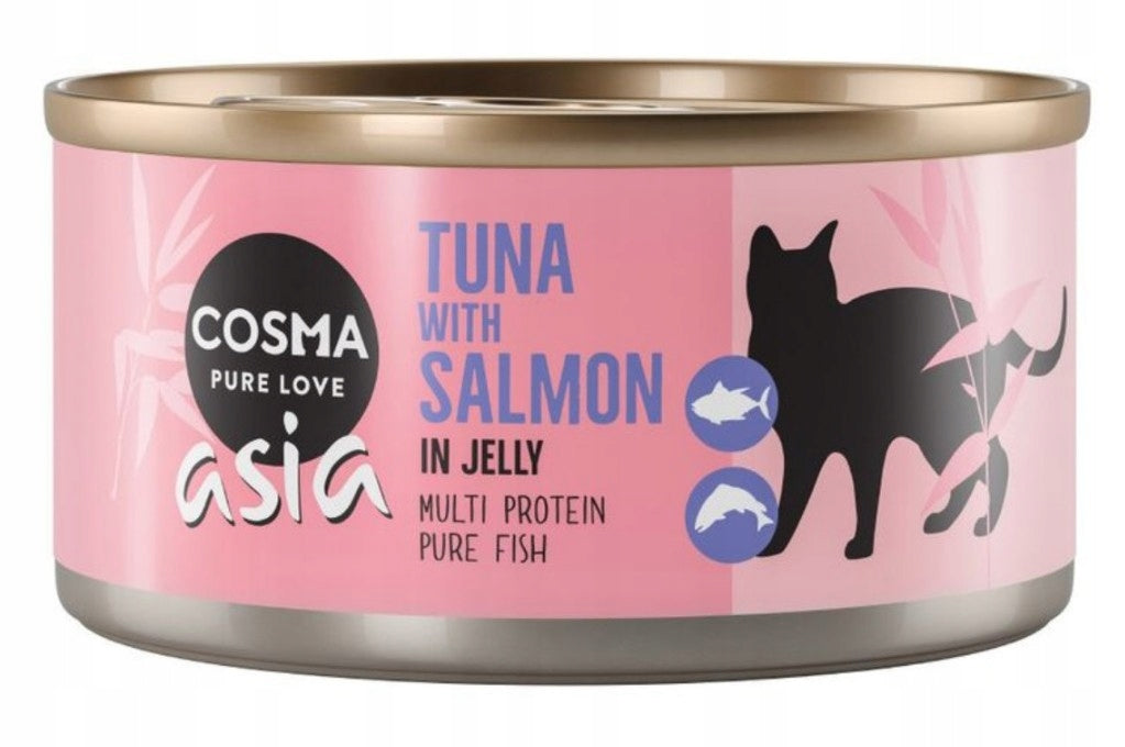 COSMA ASIA TUNA WITH SALMON 6X170G