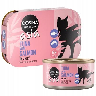 COSMA ASIA Tuna Salmon 6X170G