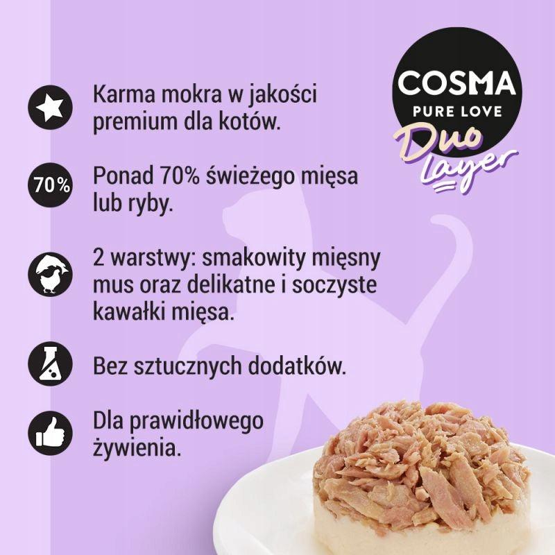 COSMA DUO Layer premium TUNA 70g Manufacturer code 4062911004283