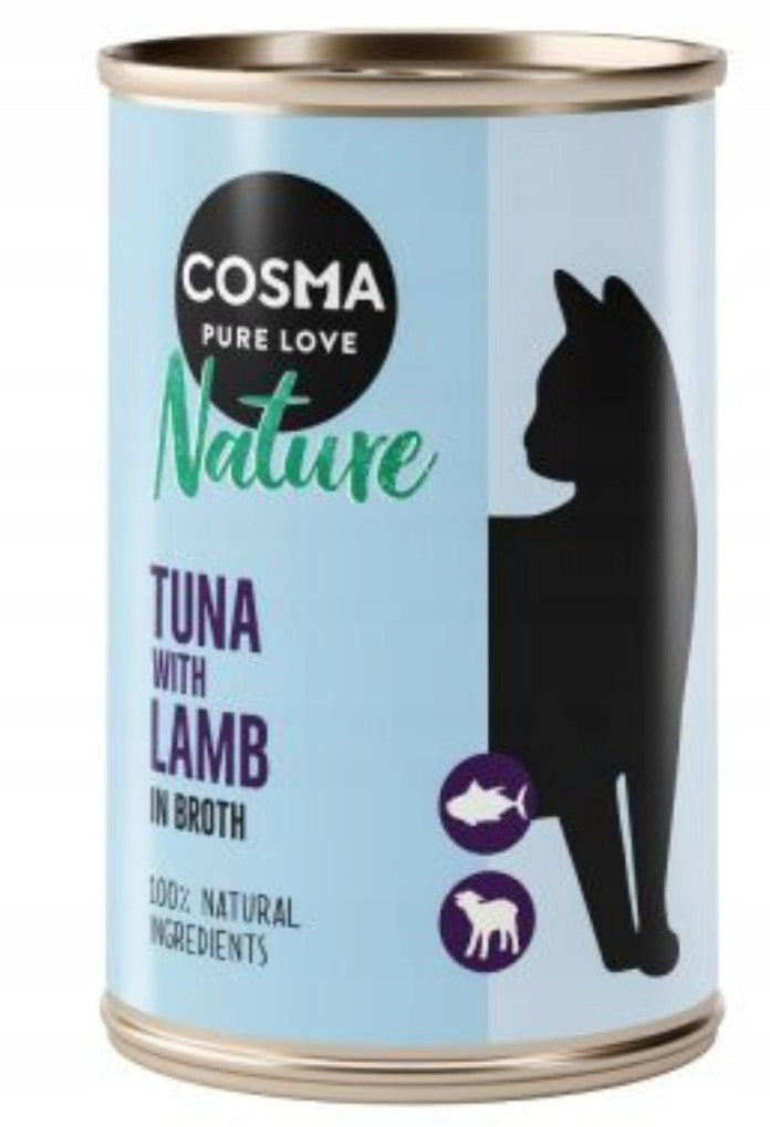 COSMA NATURE TUNA WITH LAMB 1X140G