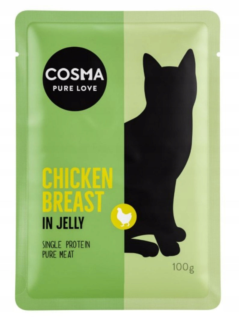 COSMA Original wet cat food Chicken breast 1x100g.