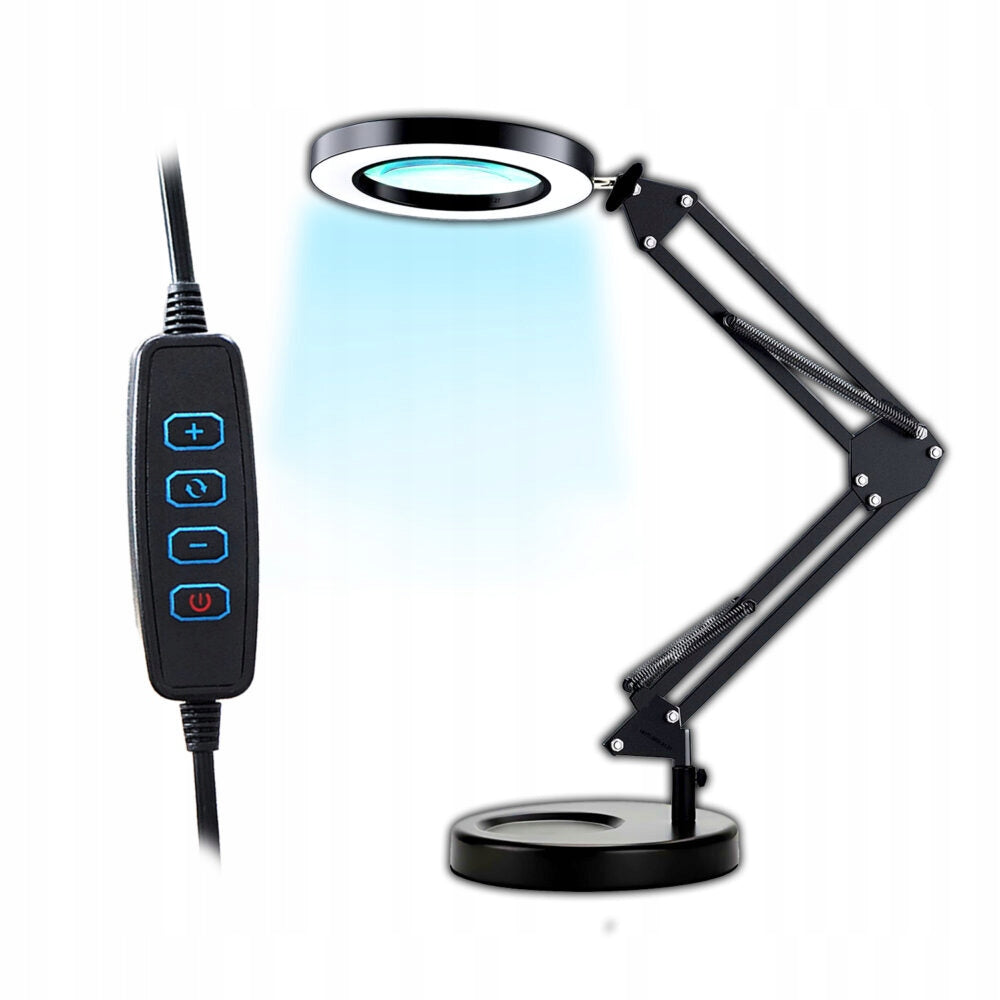 COSMETIC DESK LAMP LED MAGNIFIER MAGNIFYING GLASS DRAWING LAMP Brand 10 Essences