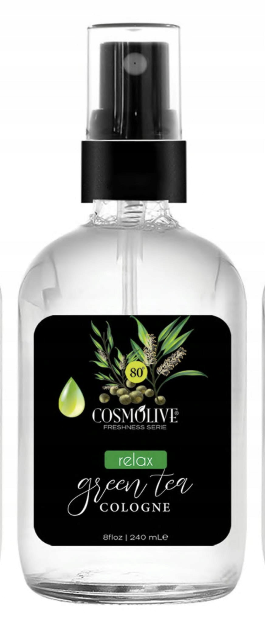 COSMOLIVE COLOGNE - Green TEA, 240 ml