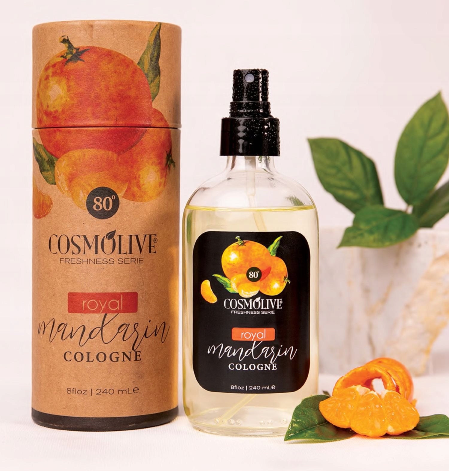 COSMOLIVE COLOGNE - MANDARIN Eau de Cologne, 240 ml EAN (GTIN) 8682232503621