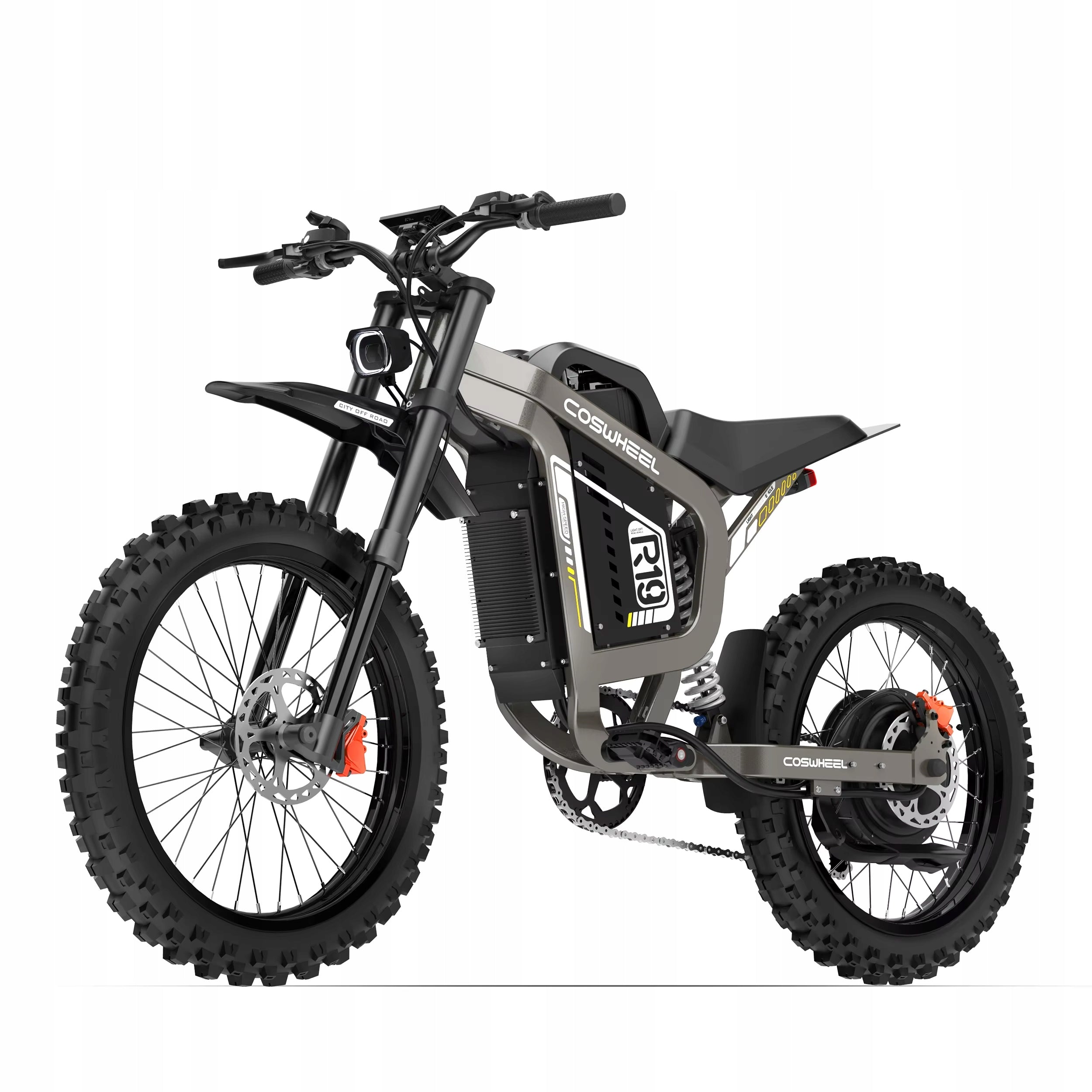 COSWHEEL Motocykl Elektryczny R19 9000W 72V40AH 96km/h Zasięg 200KM+