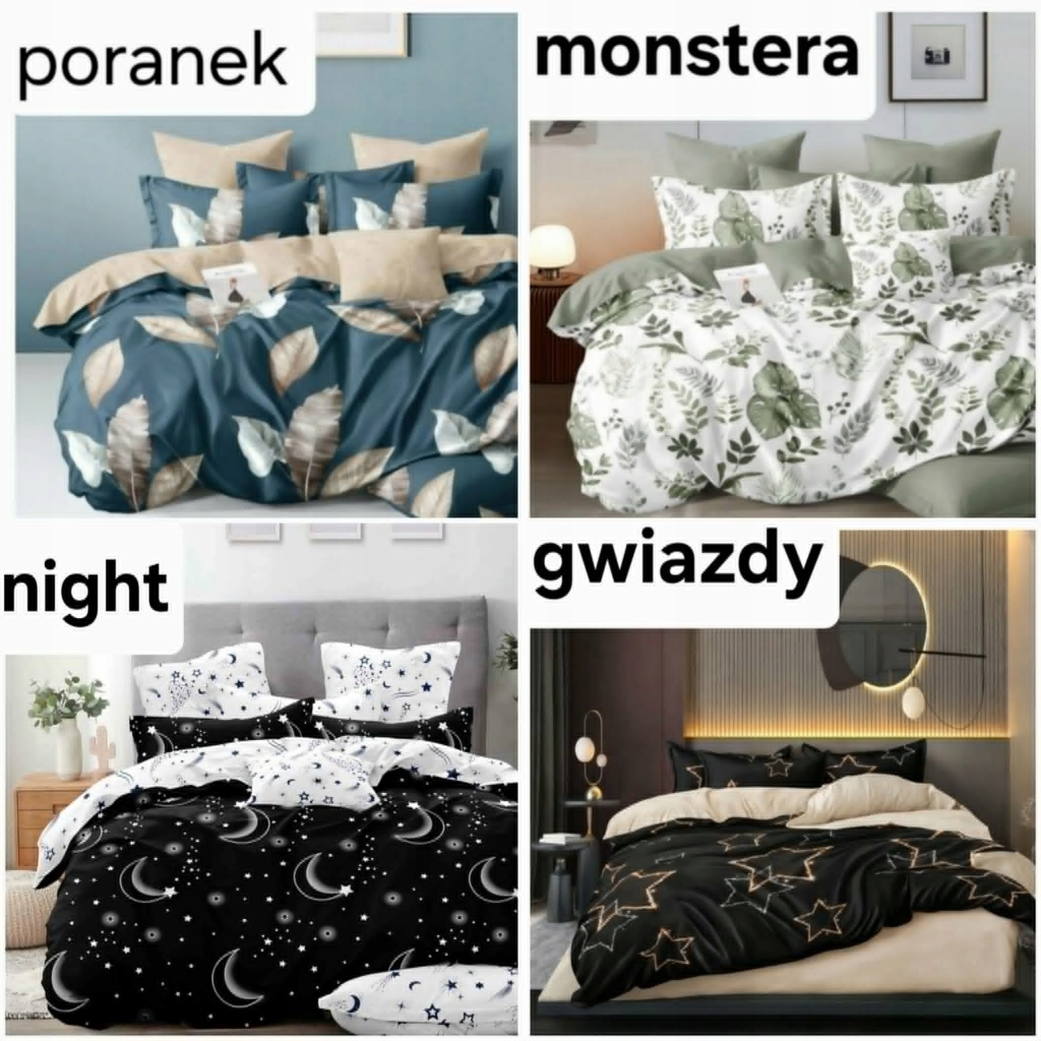 COTTON BEDDING 160x200 pillowcases + sheet Packaging status original
