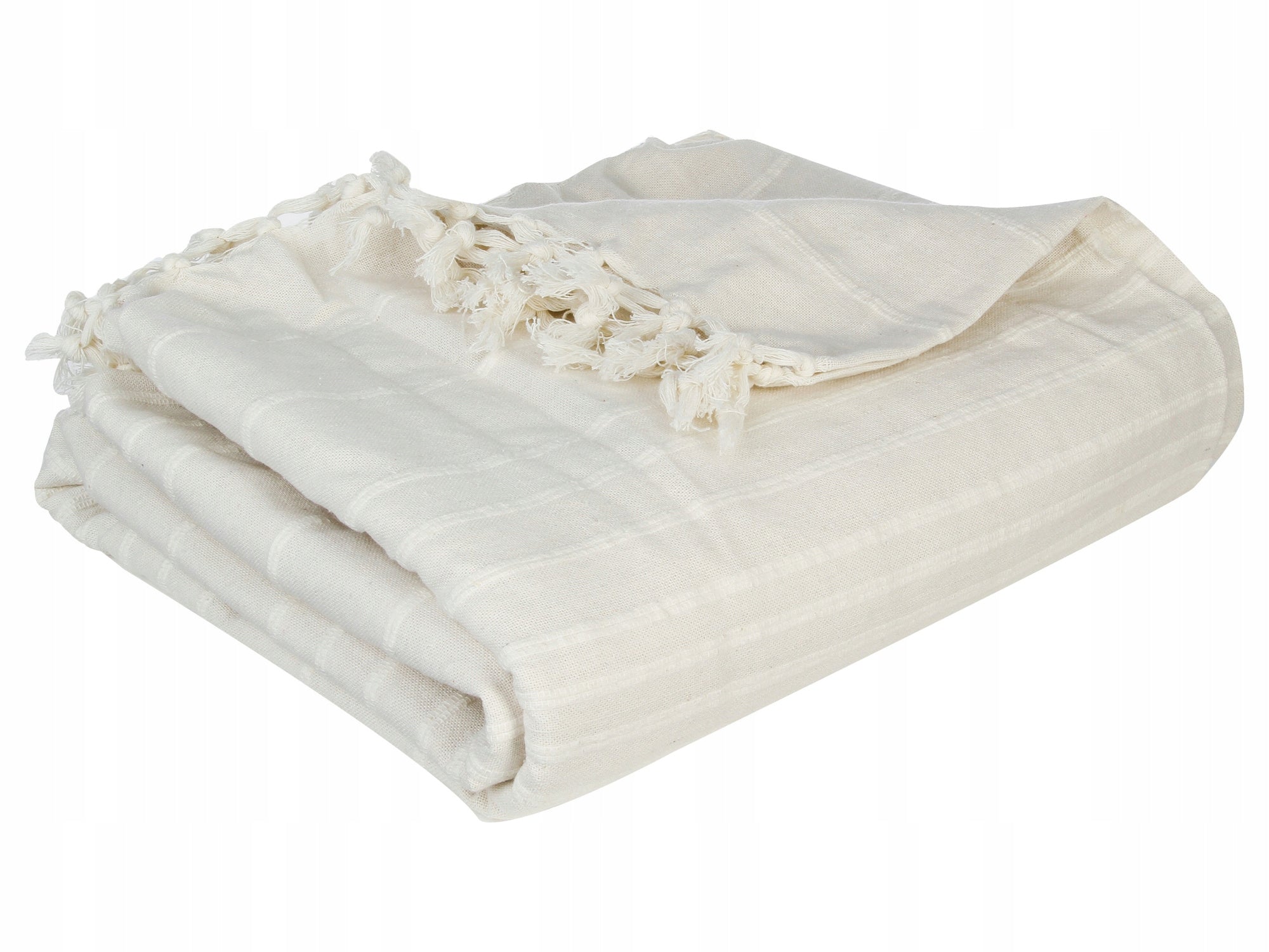COTTON BEDSPREAD CREAM KAPA 250x230 CM